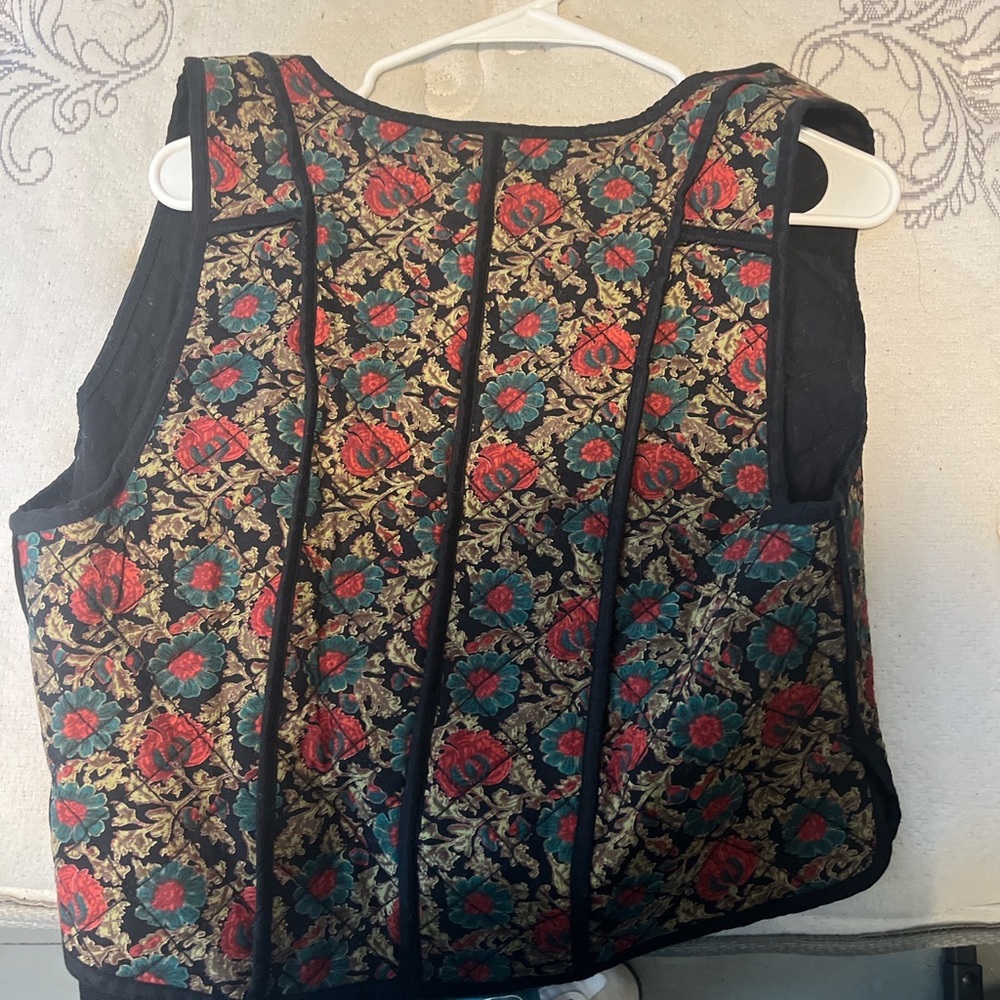 Free people size small quilted vest, worn twice